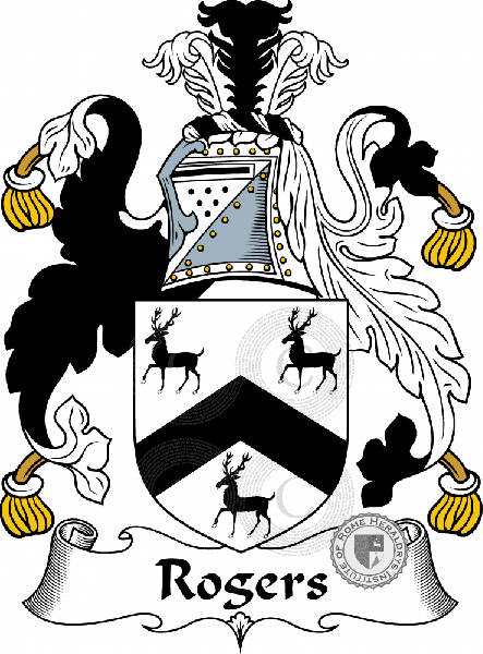 Rogers family heraldry genealogy Coat of arms Rogers