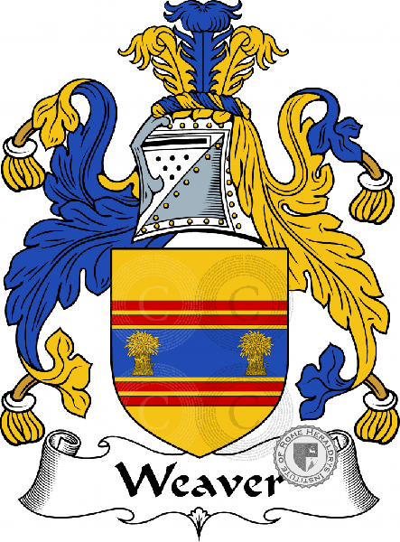 Coat of arms of family Weaver