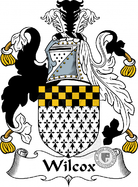 Coat of arms of family Wilcox