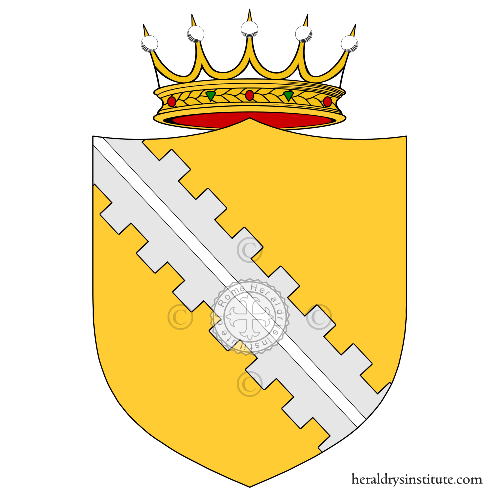 Escudo de la familia Strolago, Stroligo, Strologo