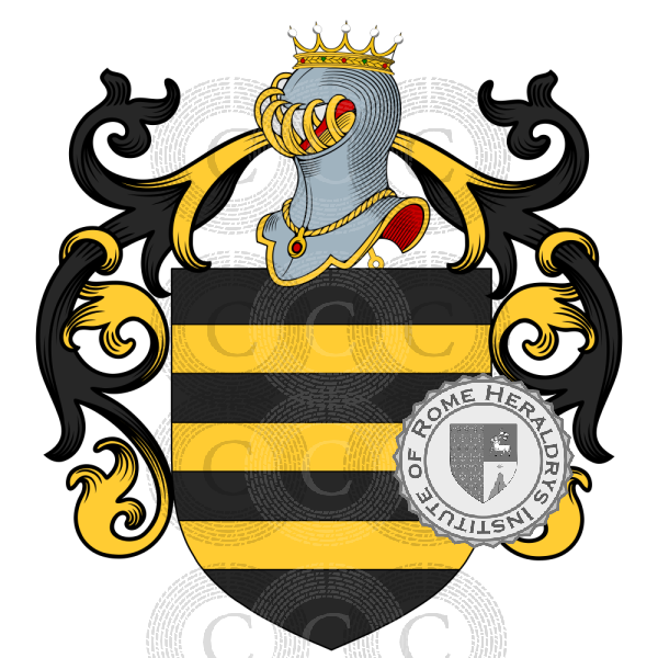 Coat of arms of family Orio