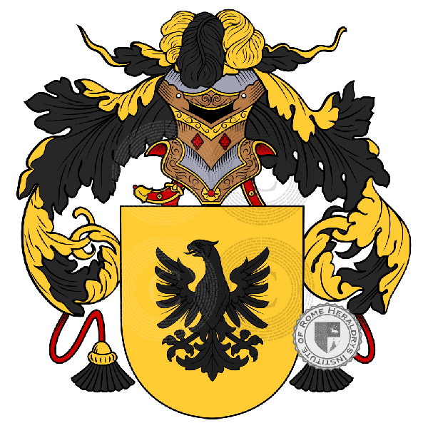 Wappen der Familie De la Rosa, Rosa (de la)