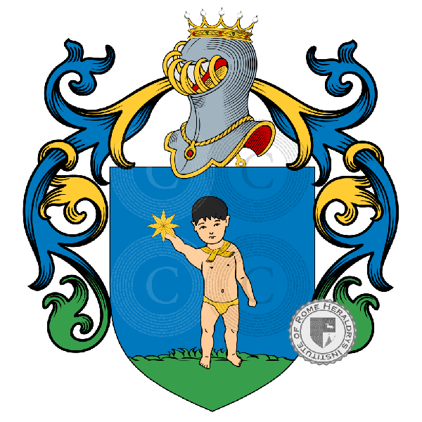 Wappen der Familie Mamoli, Mammolo, Mammoli