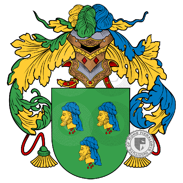 Escudo de la familia Polentinos, Polentino