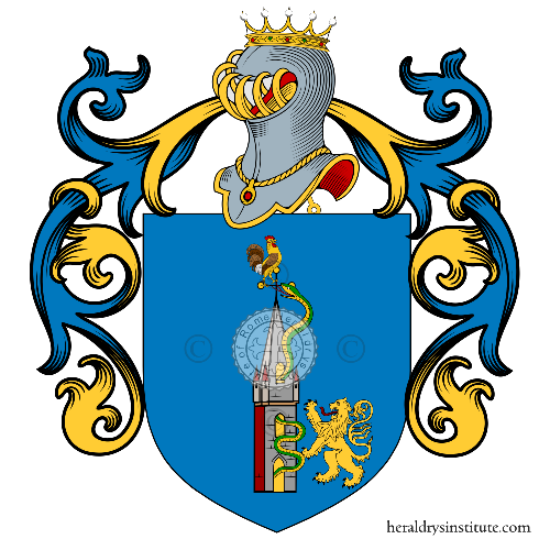 Coat of arms of family Campanaro