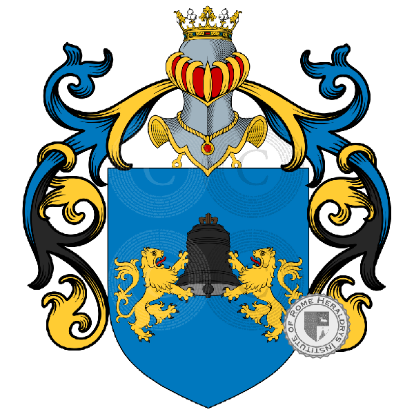 Escudo de la familia Campanari, Campanaro
