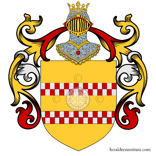 Coat of arms of family Serra