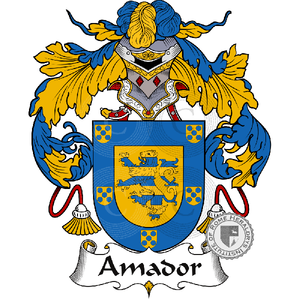 Wappen der Familie Amador, Amado