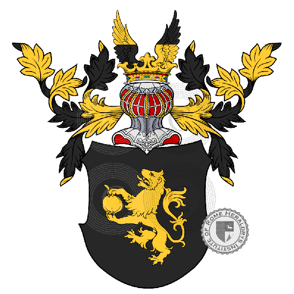 Coat of arms of family Zapf, Zappe, Zappo