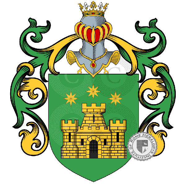 Wappen der Familie Polizzi