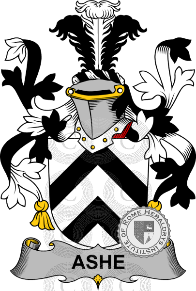 Wappen der Familie Ashe   ref: 58088