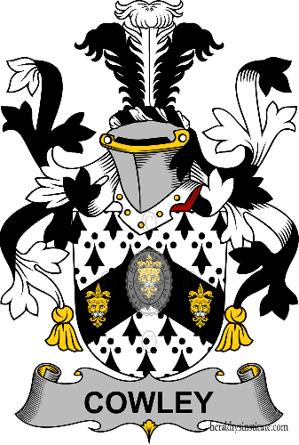 Coat of arms of family Cowley, Cooley, Cooley   ref: 58313