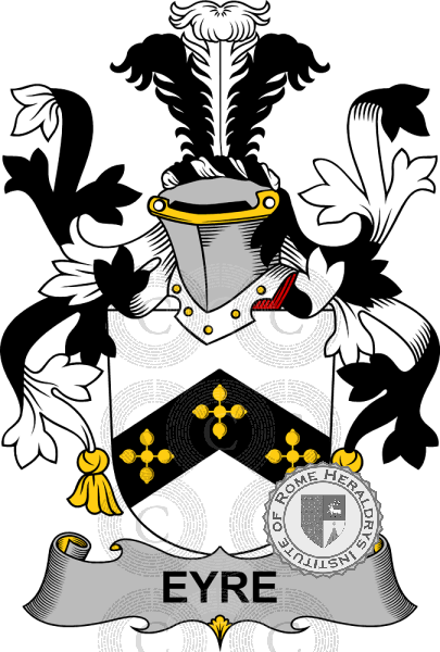 Wappen der Familie Eyre   ref: 58447