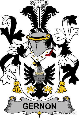 Coat of arms of family Gernon, Garland, Garland   ref: 58557