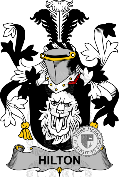 Wappen der Familie Hilton   ref: 58698