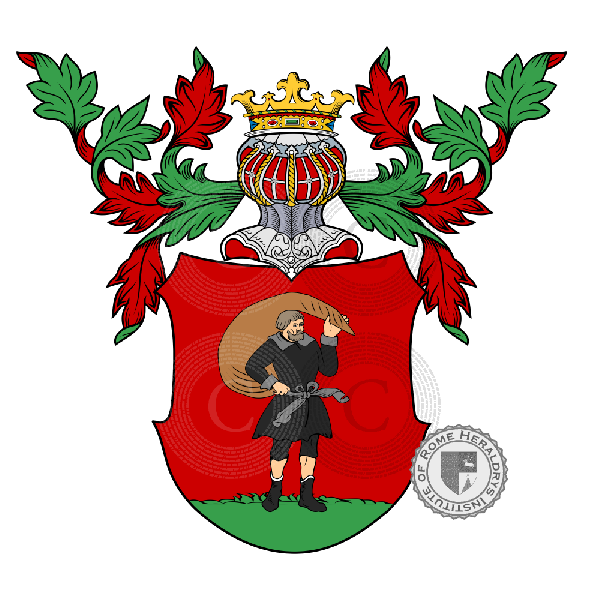 Wappen der Familie Saccomanno