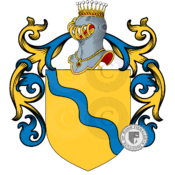 Wappen der Familie Pasolini Dell'Onda