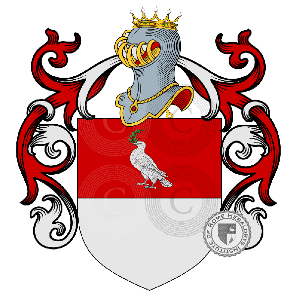 Wappen der Familie Nogare