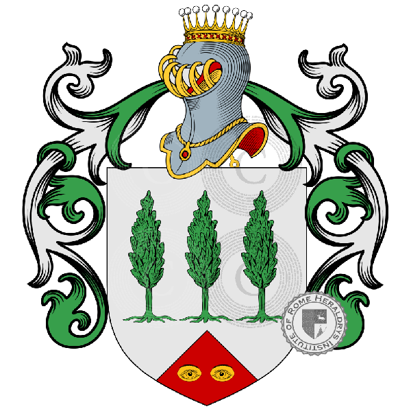 Coat of arms of family Zaminga