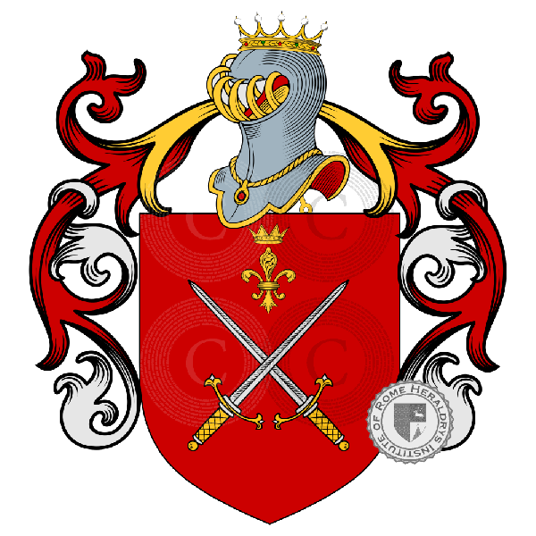 Wappen der Familie Spadaro, Spataro