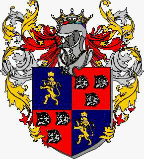 Coat of arms of family Muffat De Saint Amour