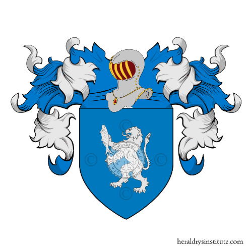 Coat of arms of family Tonci Ottieri Della Ciaja