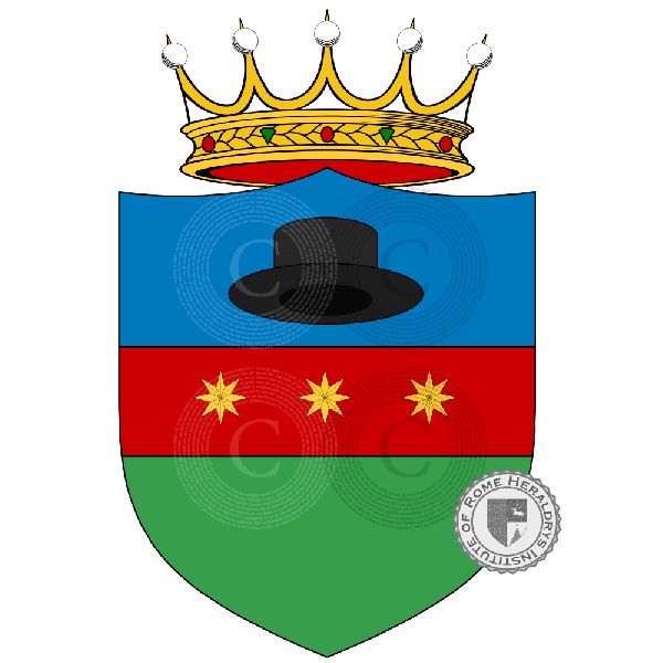 Wappen der Familie Capellari, Cappellaro, Cappellari