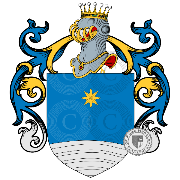 Coat of arms of family Modica, Moac
