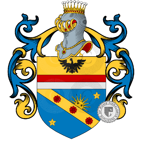Coat of arms of family Burgarella, Bulgarella