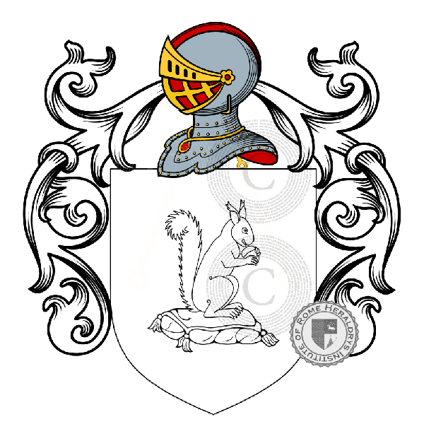 Coat of arms of family Coneglian, Conian, Cunian, Conegliano