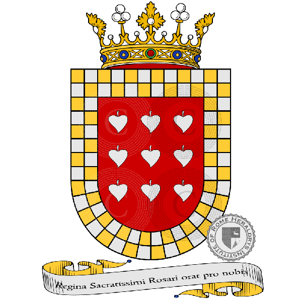 Wappen der Familie Uscategui, Uscàtegui