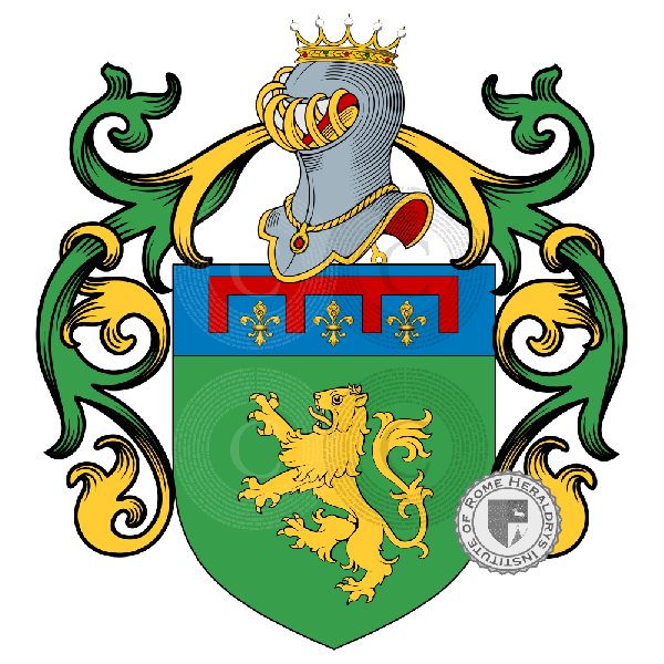 Coat of arms of family Cicolo