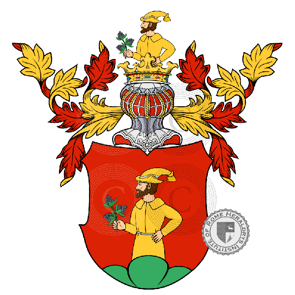 Escudo de la familia Heidenreich von Granitz
