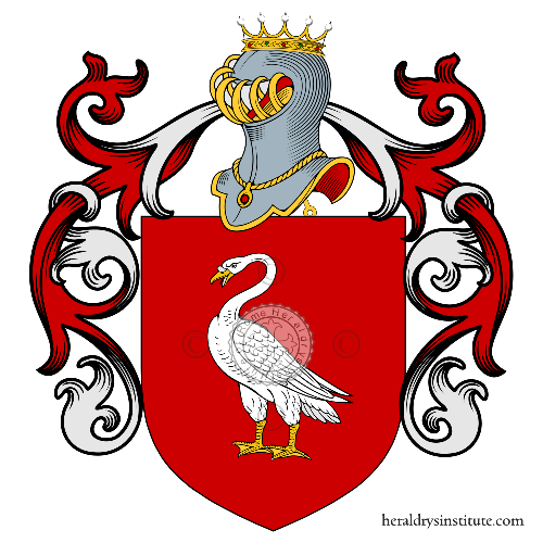 Coat of arms of family Caspani