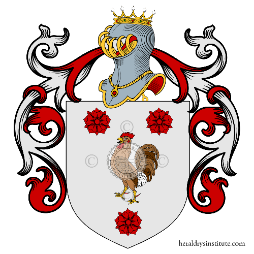 Coat of arms of family Tomasini - Degna