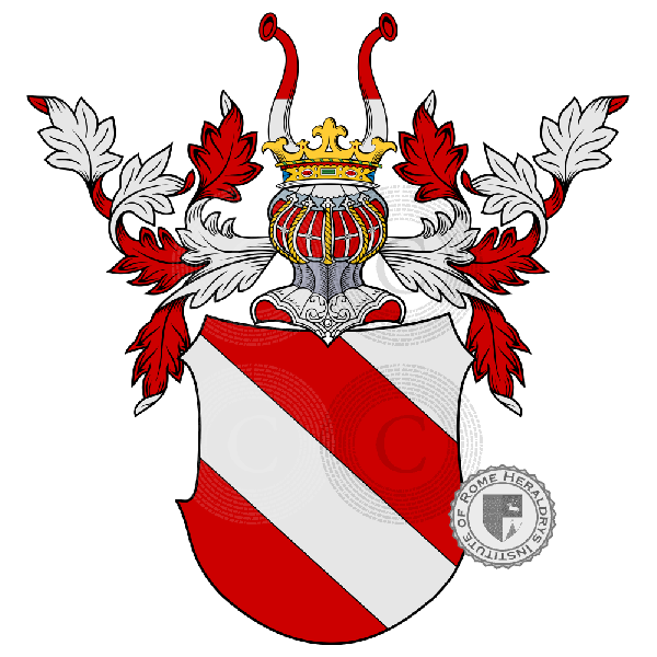 Coat of arms of family Landau