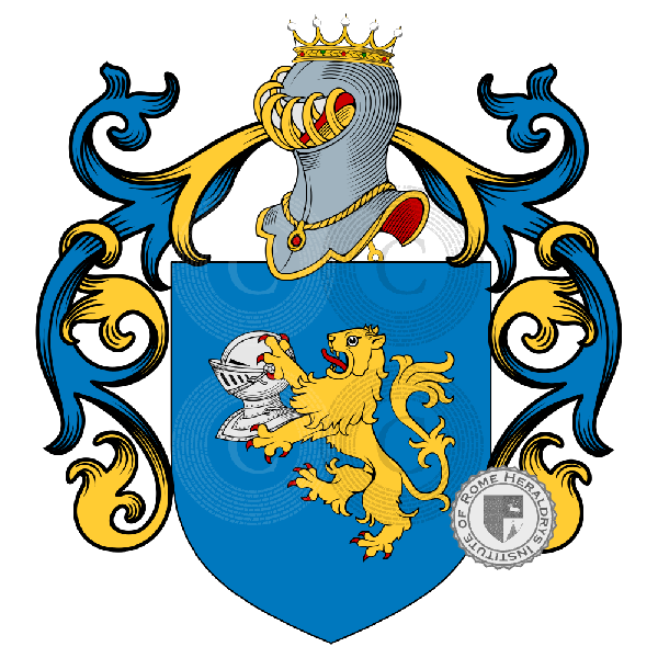 Wappen der Familie Guglielmoni, Guglielmone, Telmoni