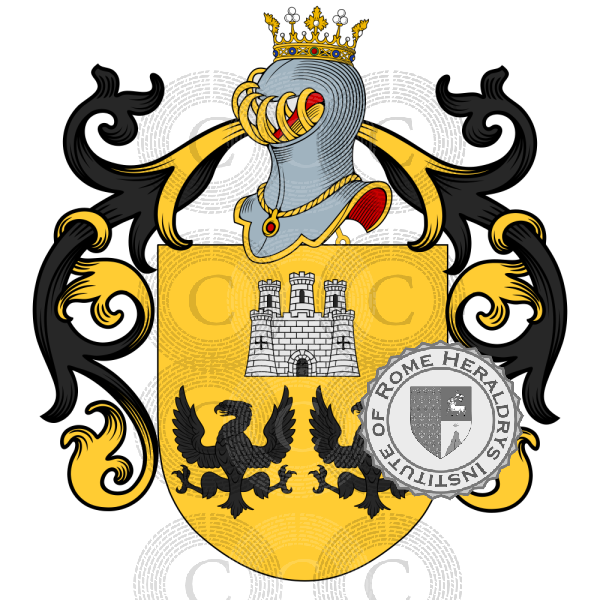 Escudo de la familia Bardino