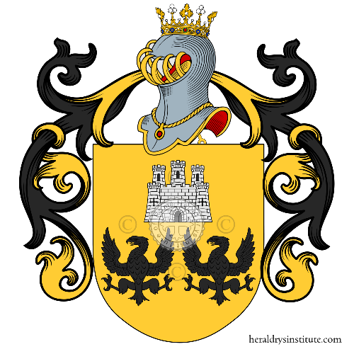 Coat of arms of family Bardino