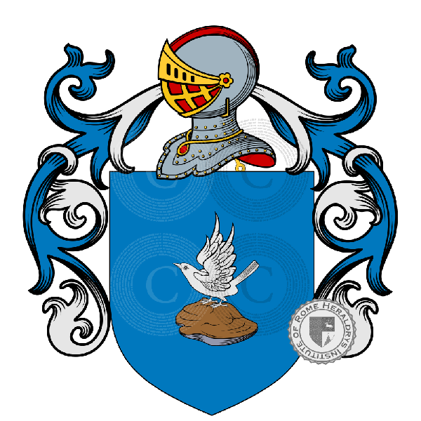 Coat of arms of family Smerghetto