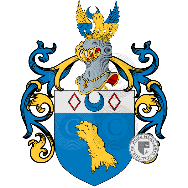 Coat of arms of family Bernier