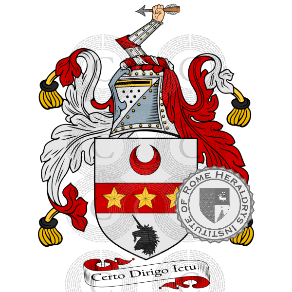 Coat of arms of family Thurburn