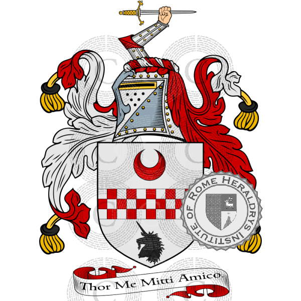 Coat of arms of family Thurburn