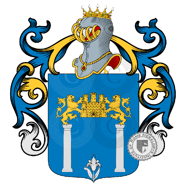 Wappen der Familie Candido, Candido di Cancellara