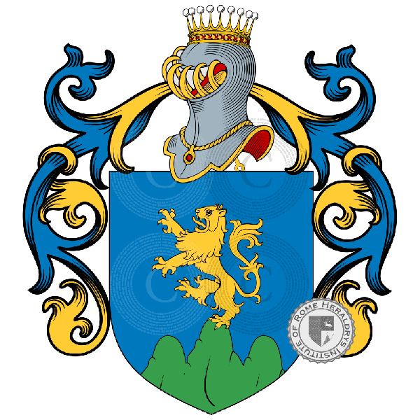 Wappen der Familie Siciliani   ref: 885307