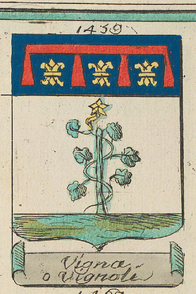 Wappen der Familie Vigna, Vignoli