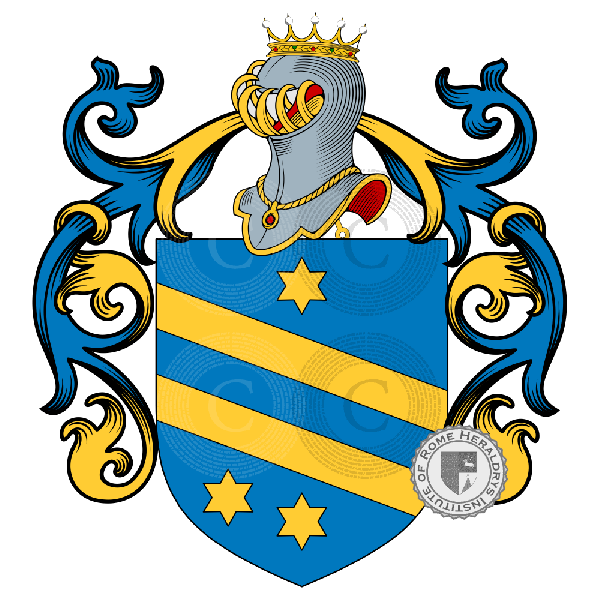 Coat of arms of family Hermogida, Ermogida, Armogida