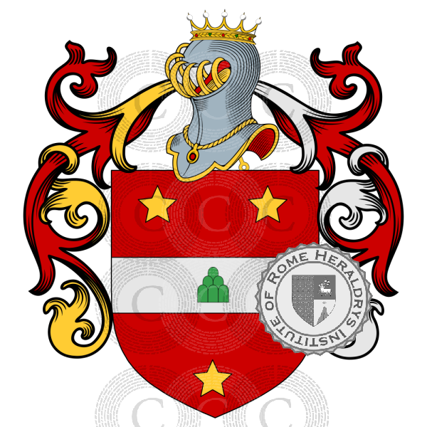 Escudo de la familia Montagna