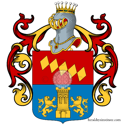 Coat of arms of family Lentini, Leontini