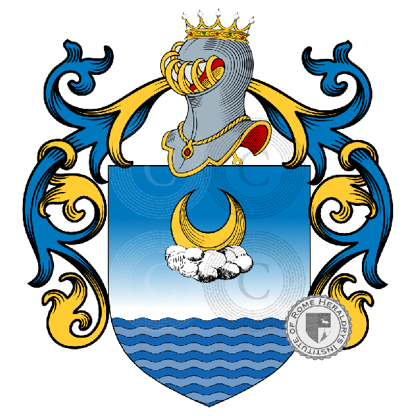 Wappen der Familie Gangini, Cangini